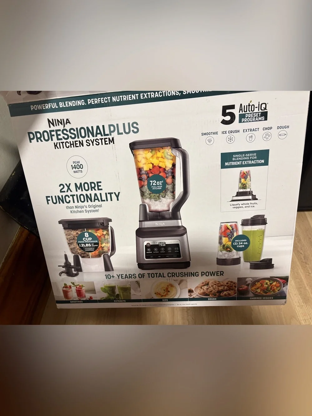 Ninja ProfessionalPlus Blender in Clear and Black